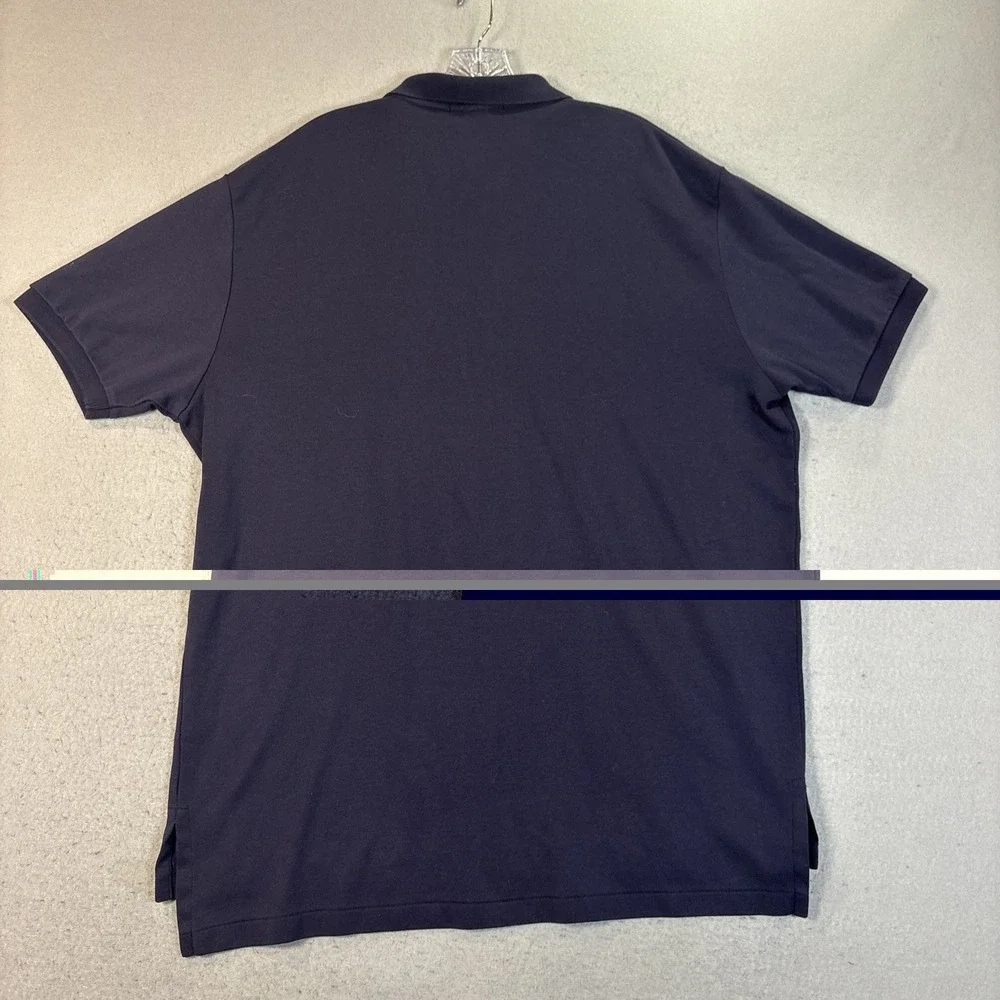 Polo Ralph Lauren Classic Fit Navy Polo Shirt Men's XL Short Sleeve‎ Logo